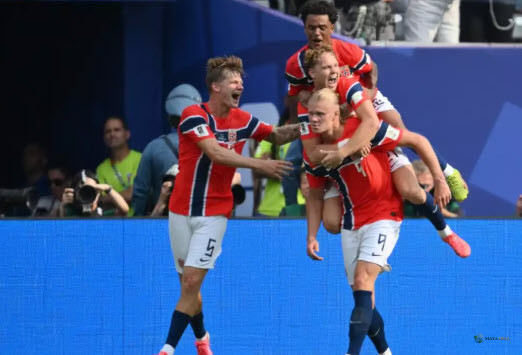 Erling Haaland Cetak Brace, Norwegia Ciptakan Sejarah Lolos ke Perempat Final Piala Dunia 2026