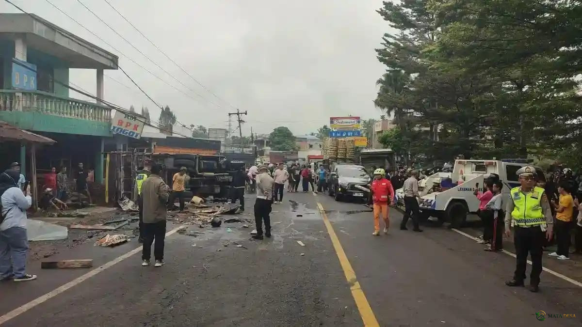 Sopir Truk Ditahan Usai Kecelakaan Beruntun di Sibolangit Tewaskan 4 Orang