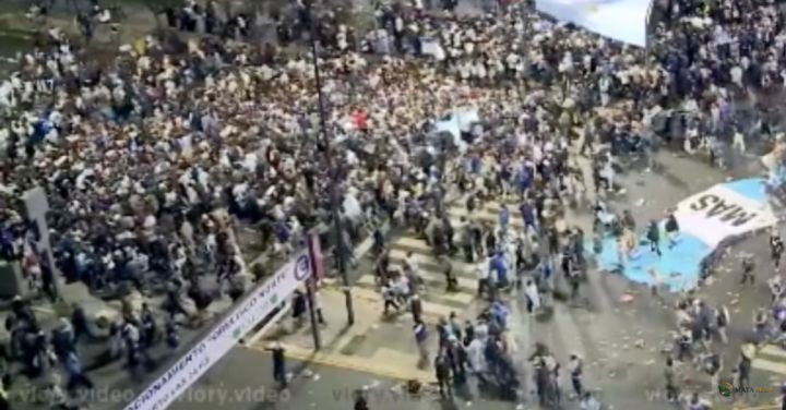 Final Piala Dunia 2026 Berujung Ricuh, Suporter Argentina Bentrok dengan Polisi di Buenos Aires