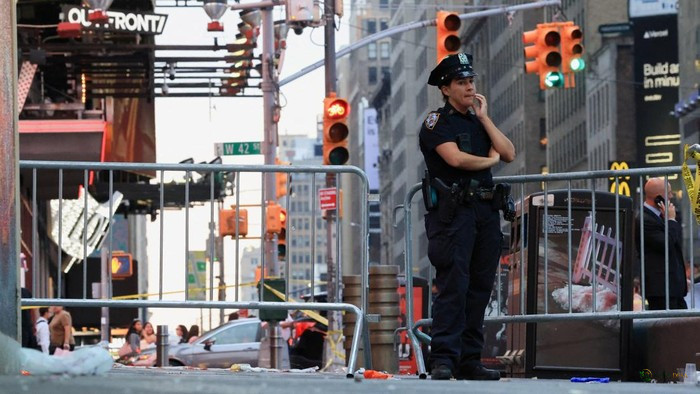Wakil Presiden Bank of America Tewas Ditikam di Times Square, Pelaku Ditembak Polisi