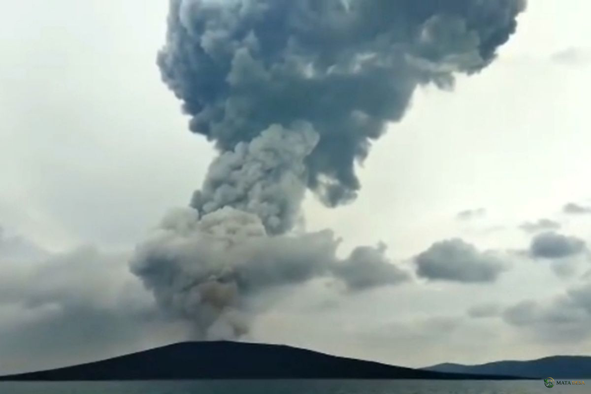 Pandeglang dan Kota Serang Terapkan PJJ Imbas Erupsi Anak Krakatau, Ribuan Siswa Belajar dari Rumah