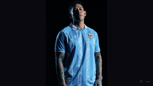 Kelme Resmi Rilis Jersey Ketiga Timnas Indonesia, Usung Warna Biru dan Desain Klasik