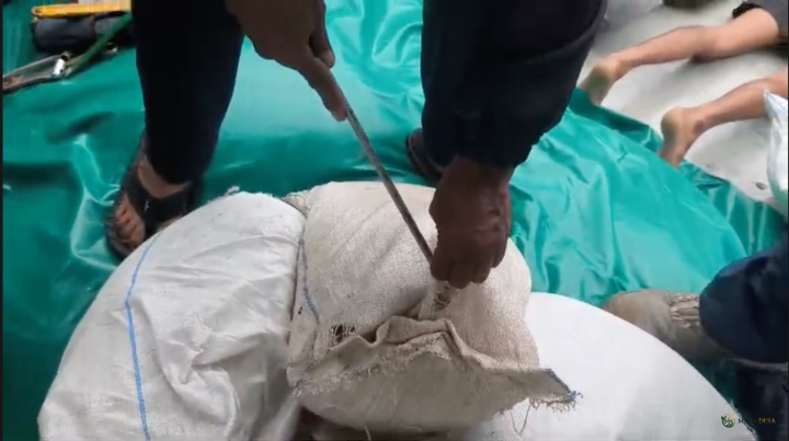 Bea Cukai Gagalkan Penyelundupan 12 Ton Pasir Timah Ilegal di Perairan Natuna, 7 ABK Diamankan