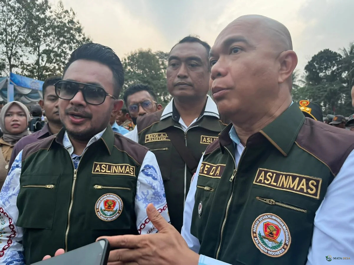 Reda Manthovani Dorong Aslinmas dan Abpednas Aktif Kawal Desa